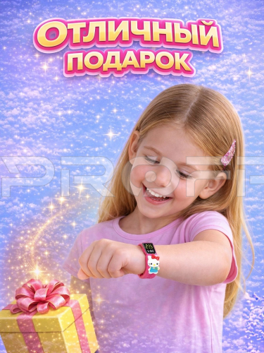 Композиция Детские часы Китти фото 9