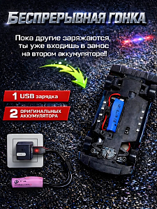 Изображения для карточки товара Радиоуправляемая дрифт машина